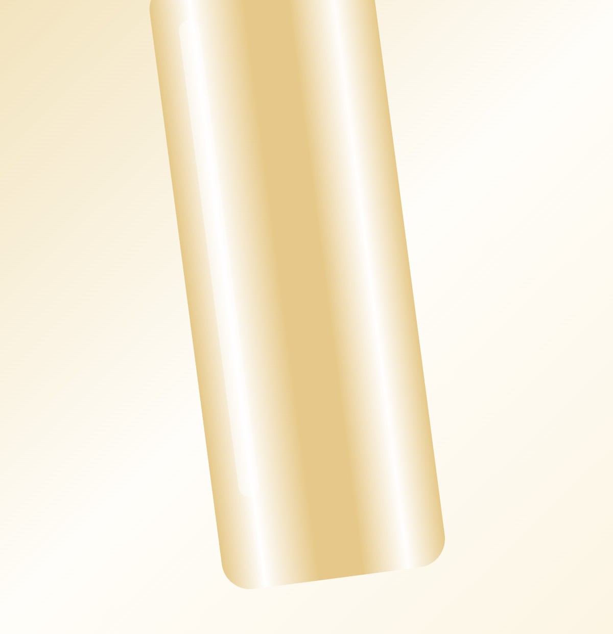 Detalle de Botella alta color arena de body mist Vainilla Suave de 200 ml