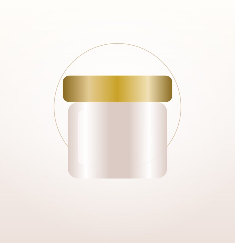 Pote malva pequeño del contorno de ojos Nocturno de 15 ml