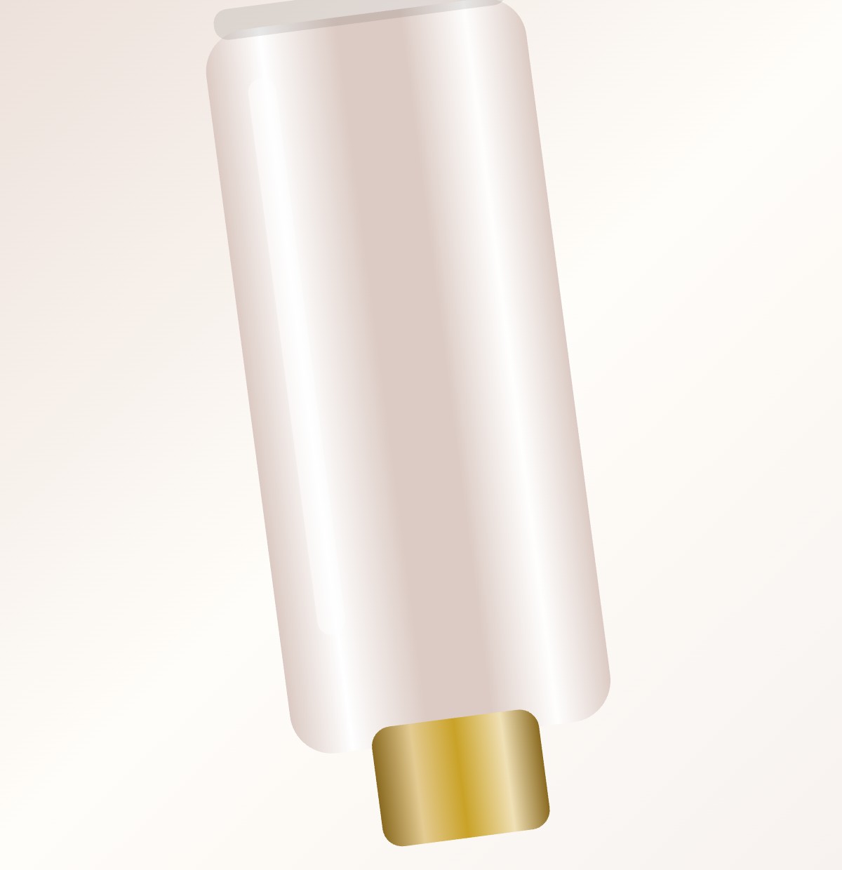 Detalle de Tubo color arena del protector solar Sedoso FPS 50 de 50 ml