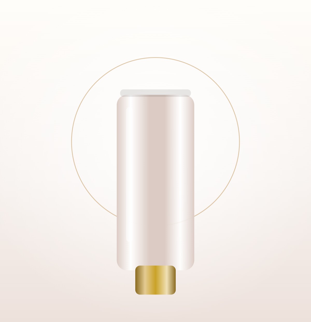 Tubo color arena del protector solar Sedoso FPS 50 de 50 ml